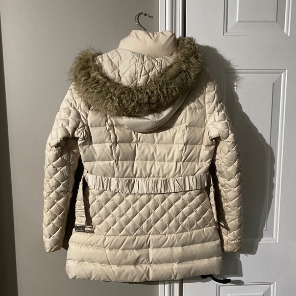 Beige Women’s Pea Coat - Picture 2 of 3